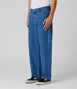 Former VT Distend Denim Carpenter Pant - Worn Blue