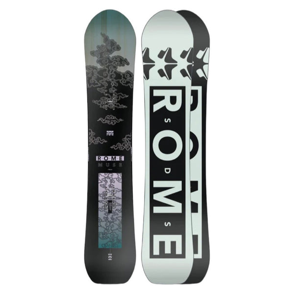 rome detail womens snowboard Rome Muse Women's Snowboard 23/24