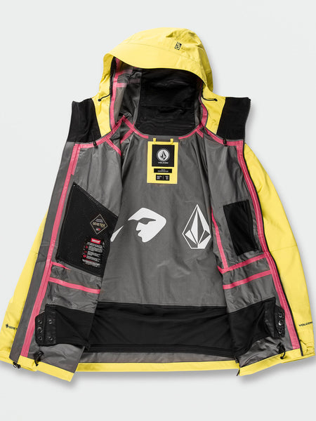 Volcom Guide Gore Tex Jacket Citron Artavi Skate Snow