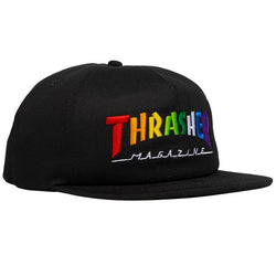 Thrasher Rainbow Mag Black Snapback