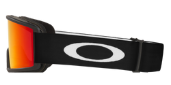 Oakley Target Line Goggles - Frame: Matte Black, Lens: Fire Iridium+ Bonus Persimmon