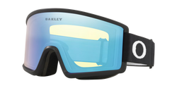 Oakley Target Line Goggles - Frame: Matte Black, Lens: Hi Yellow Iridium + Bonus Dark Grey