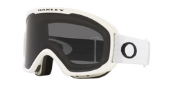 Oakley O-Frame 2.0 Pro Goggles - Frame: Matte White, Lens: Dark Grey