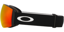 Oakley Flight Deck Pro Goggles - Frame: Matte Black, Lens: Prizm Snow Torch Iridium + Bonus Snow Iced Iridium