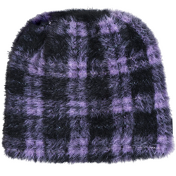 Corduroy Dobunezumi Mohair Beanie - Purple
