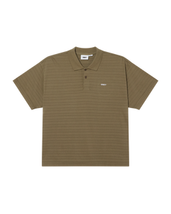 Obey Bold Polo Shirt - Smokey Pigment Olive