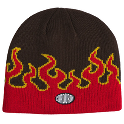 Corduroy  LL Burn Skully Beanie - Chocolate