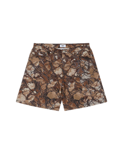 Obey Bigwig Baggy Denim Short - Fence Camo