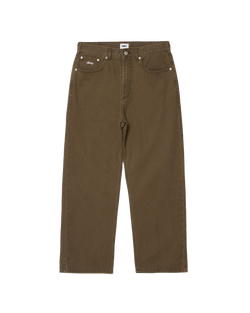 Obey Bigwig Baggy Denim Pant - Wren Faded Wash