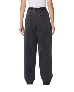 Obey Women's Leah III Baggy Denim - Grey Dust