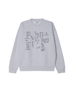 Obey Studio Stamp Extra Heavy Crewneck