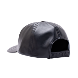Hockey Embossed Leather Hat