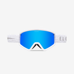 Electric Hex Matte White Neutron Goggle + Bonus Lens