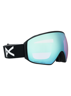 Anon M4 Toric Goggles + Bonus Lens MFI Face Mask - Frame: Black, Lens: Perceive Variable Blue