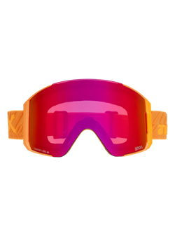 Anon Sync Goggles + Bonus Lens MFI Face Mask - Frame: Autumn Glow, Lens: Perceive Sunny Red