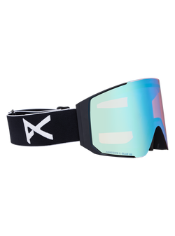 Anon Sync Goggles + Bonus Lens MFI Face Mask - Frame: Black, Lens: Perceive Variable Blue