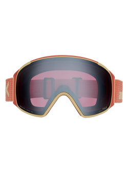 Anon M4 Toric Goggles + Bonus Lens MFI Face Mask - Frame: Terracotta, Lens: Perceive Sunny Onyx