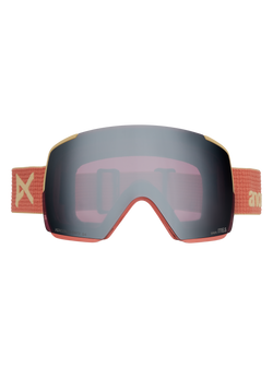 Anon M5S Goggles + Bonus Lens MFI Face Mask - Frame: Terracotta, Lens: Perceive Sunny Onyx
