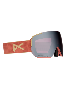 Anon M5S Goggles + Bonus Lens MFI Face Mask - Frame: Terracotta, Lens: Perceive Sunny Onyx