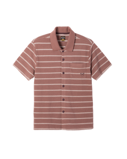 Dark Seas Shayne Polo Shirt - Taupe