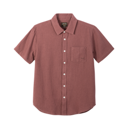 Dark Seas Tonal Button Up Shirt - Rose