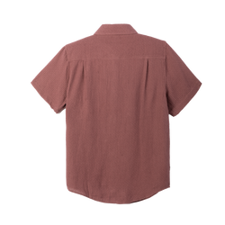 Dark Seas Tonal Button Up Shirt - Rose