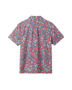 Dark Seas Wilhart Shirt - Navy/Red