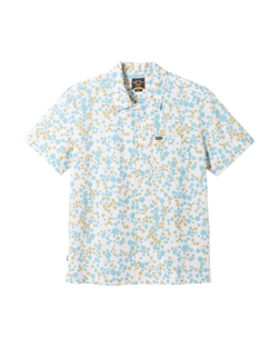 Dark Seas Wilhart Shirt - Off White/Blue