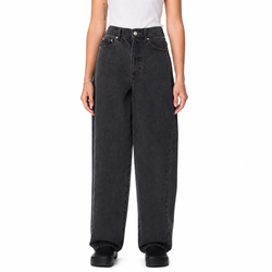 Obey Women's Leah III Baggy Denim - Grey Dust