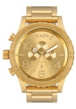 Nixon 51-30 Chrono Watch All Gold