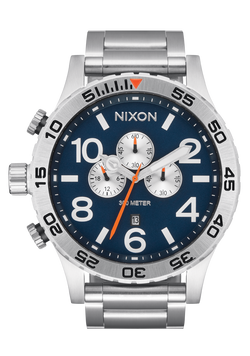 Nixon 51-30 Chrono Watch Silver / Midnight