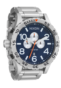 Nixon 51-30 Chrono Watch Silver / Midnight