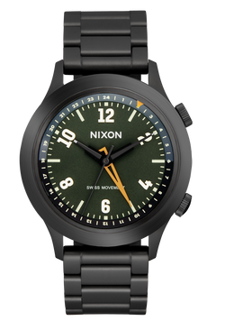 Nixon Drifter Watch Gunmetal / Kobu Green