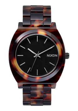 Nixon Time Teller Acetate Watch Tortoise