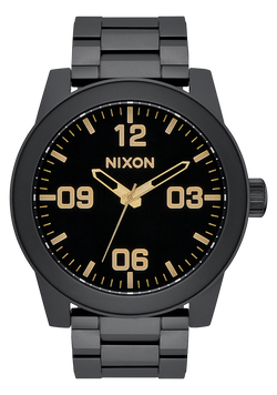 Nixon Corporal SS Watch Matte Black / Gold