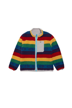 Airblaster Double Puff Jacket - Rainbow Stripe