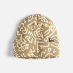 Autumn Soul Camo Beanie - Chinchilla