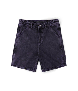 Former VT Distend Denim Carpenter Short - Washed Purple