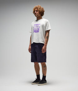 Former VT Distend Denim Carpenter Short - Washed Purple