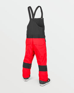 Volcom Rain Gore-Tex Bib Overalls - Crimson