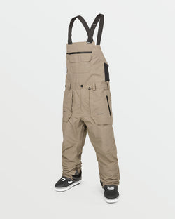 Volcom Rain Gore-Tex Bib Overalls - Chestnut Brown