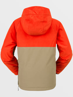 Volcom Kids Sluff Insulated Pullover - Orange Shock