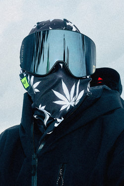 686 x Huf Alpha Hinged Balaclava - Plantlife