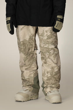 686 Gore-Tex Core Shell Pant - Limestone Hemisphere Print