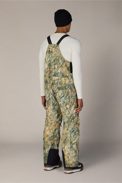 686 Hot Lap Insulated Bib - Khaki Grunge
