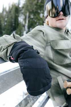 686 Gore-Tex Linear Mitt - Black