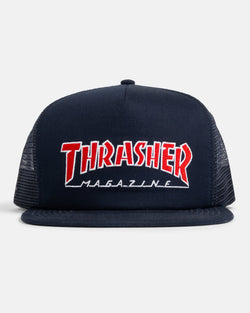 Thrasher Embroidered Outlined Trucker Hat