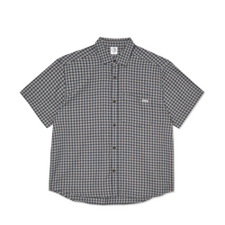 Polar Mitchell Flannel Shirt - Petrol/Bordeaux