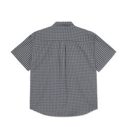 Polar Mitchell Flannel Shirt - Petrol/Bordeaux