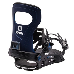 Bent Metal Joint Bindings - Blue/Black 23/24